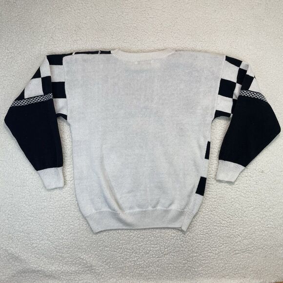 RARE Vintage Jaguar Car Sweater Men’s M Women’s L Novelty JAGUAR SPORTS Racing - Picture 8 of 10